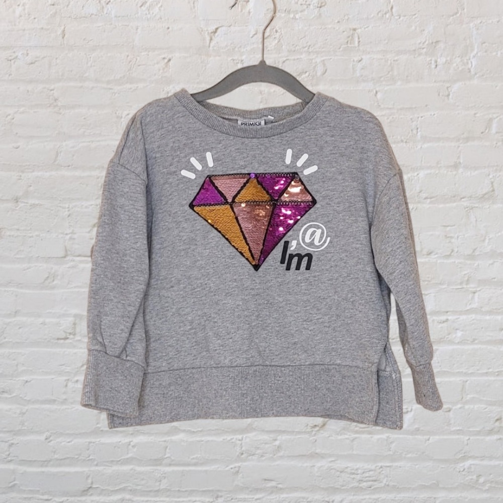 Primigi Flip Sequin Diamond Sweater​